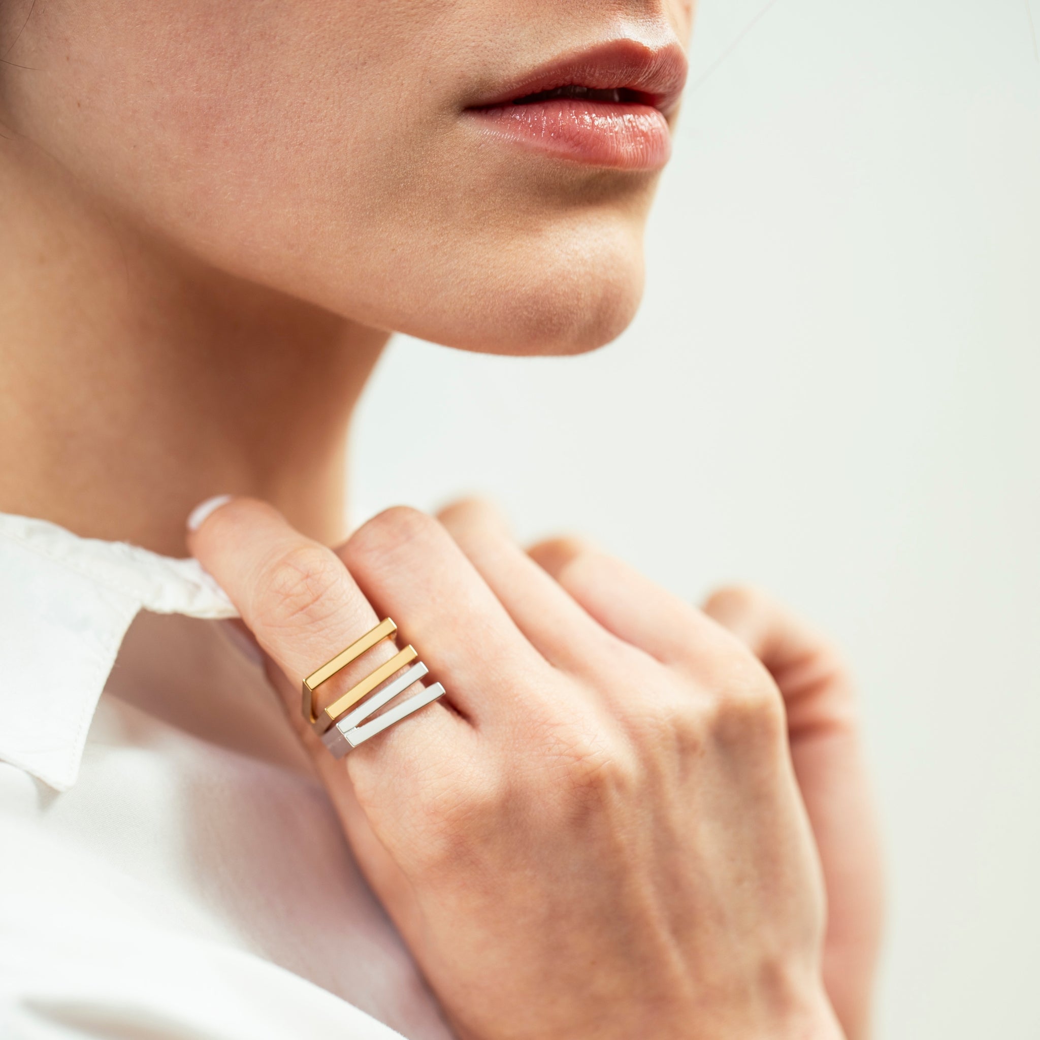 Bague ISE 2.0 - Plaqué Or