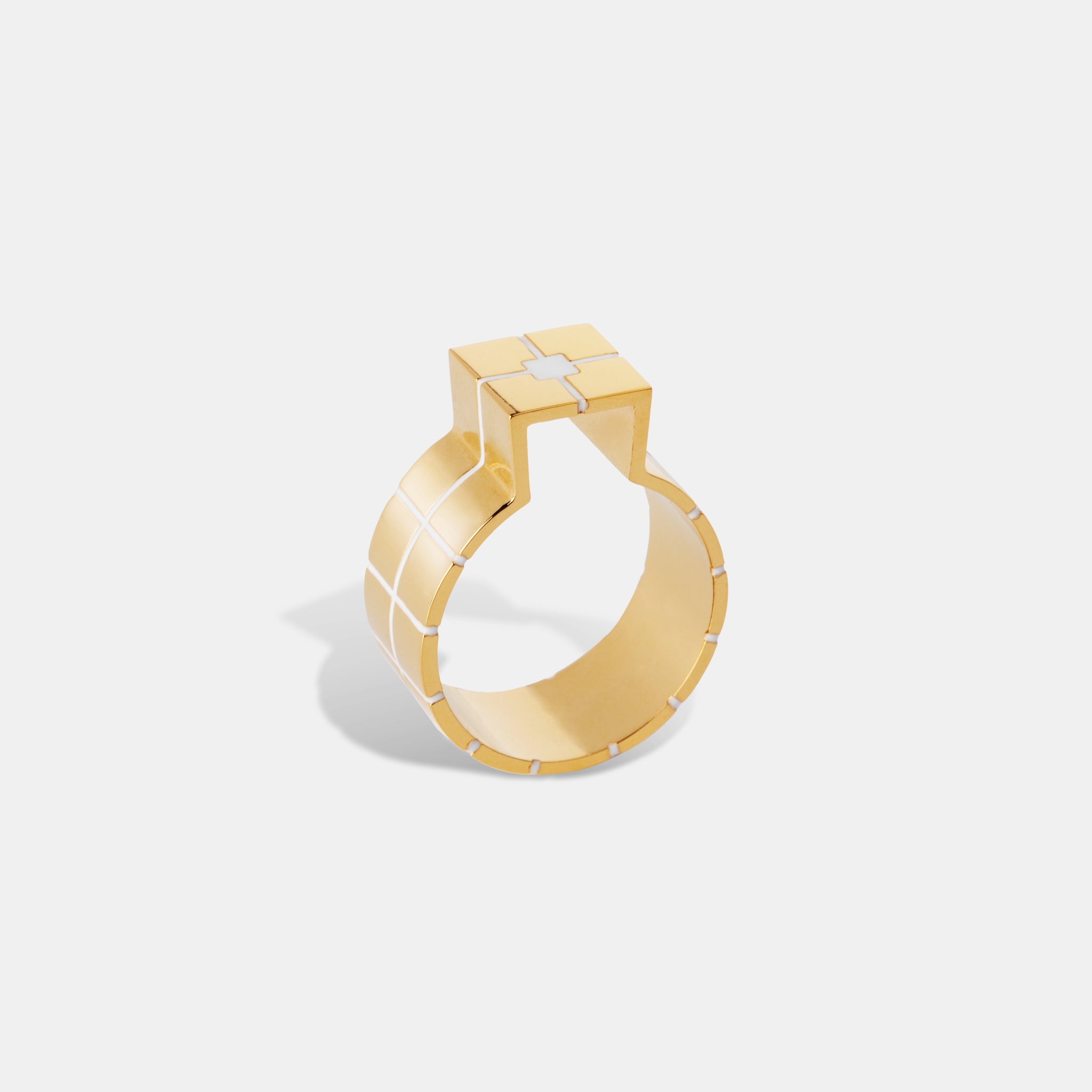 Bague MARCEL 2.0 - Plaqué Or