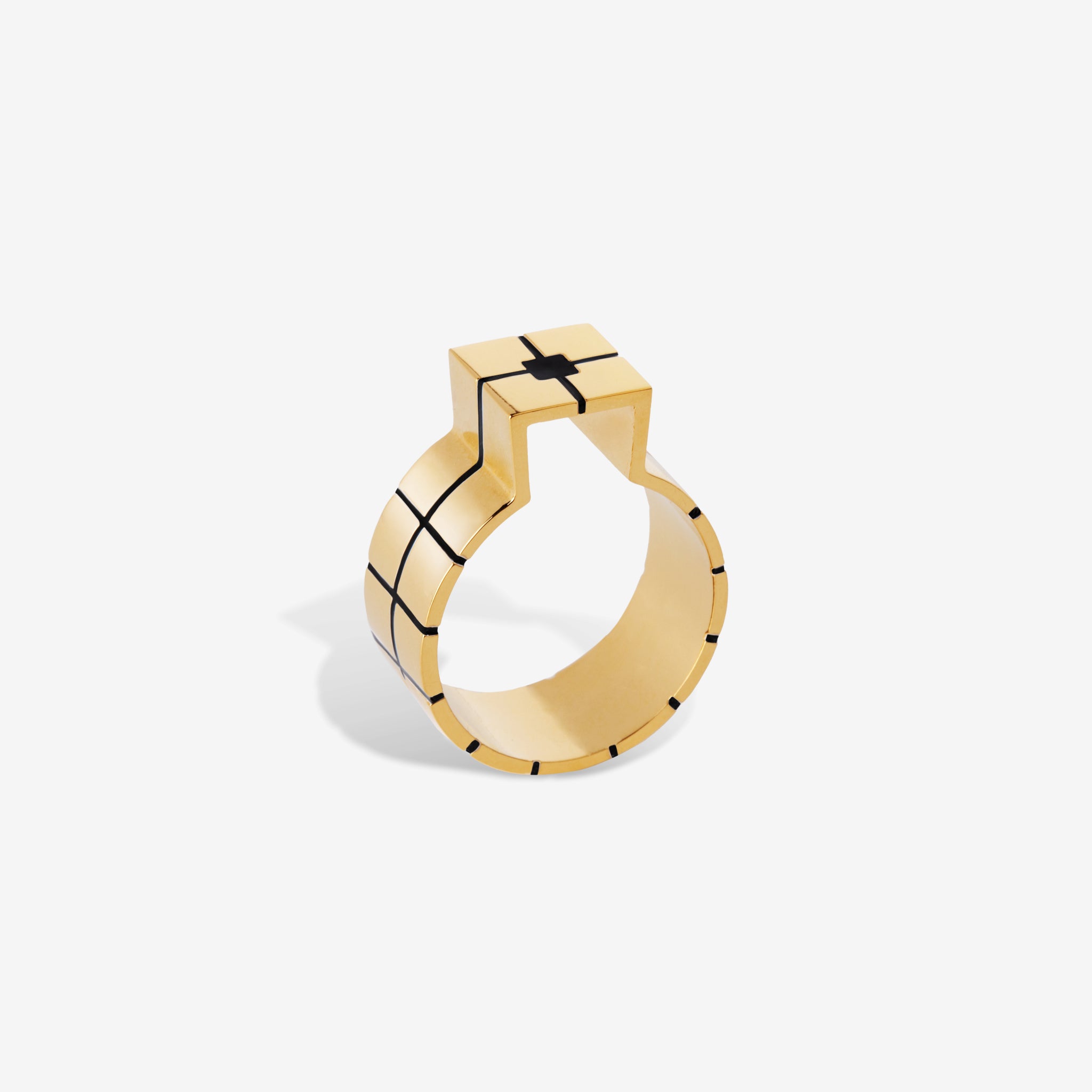 Bague MARCEL 2.0 - Plaqué Or