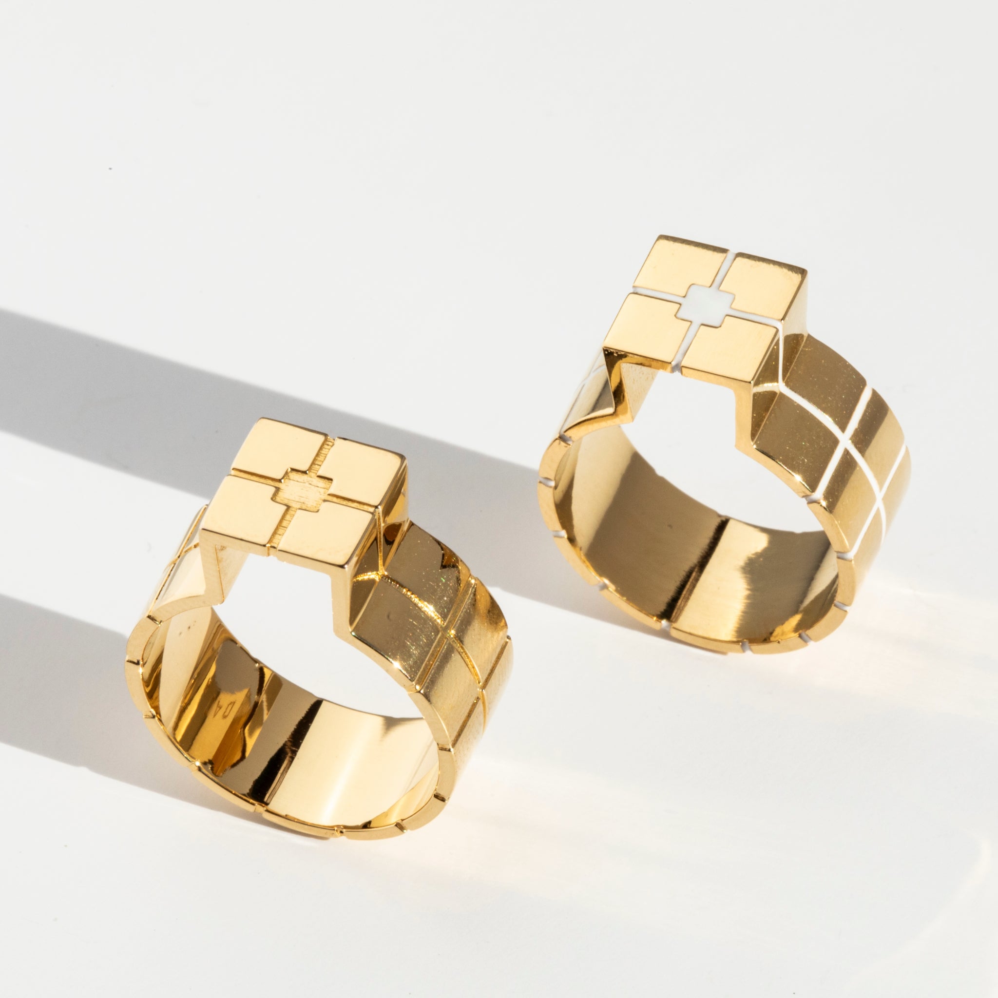 Bague MARCEL 2.0 - Plaqué Or