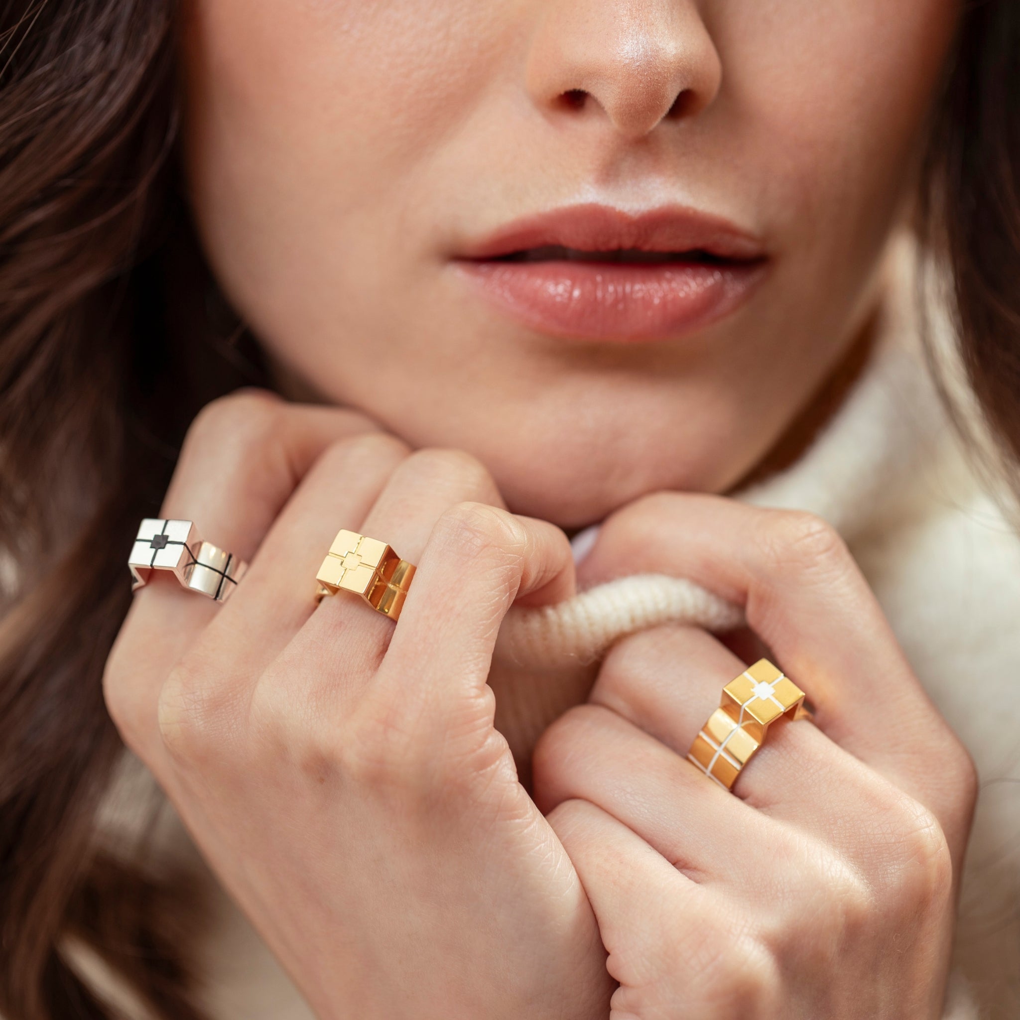 Bague MARCEL 2.0 - Plaqué Or