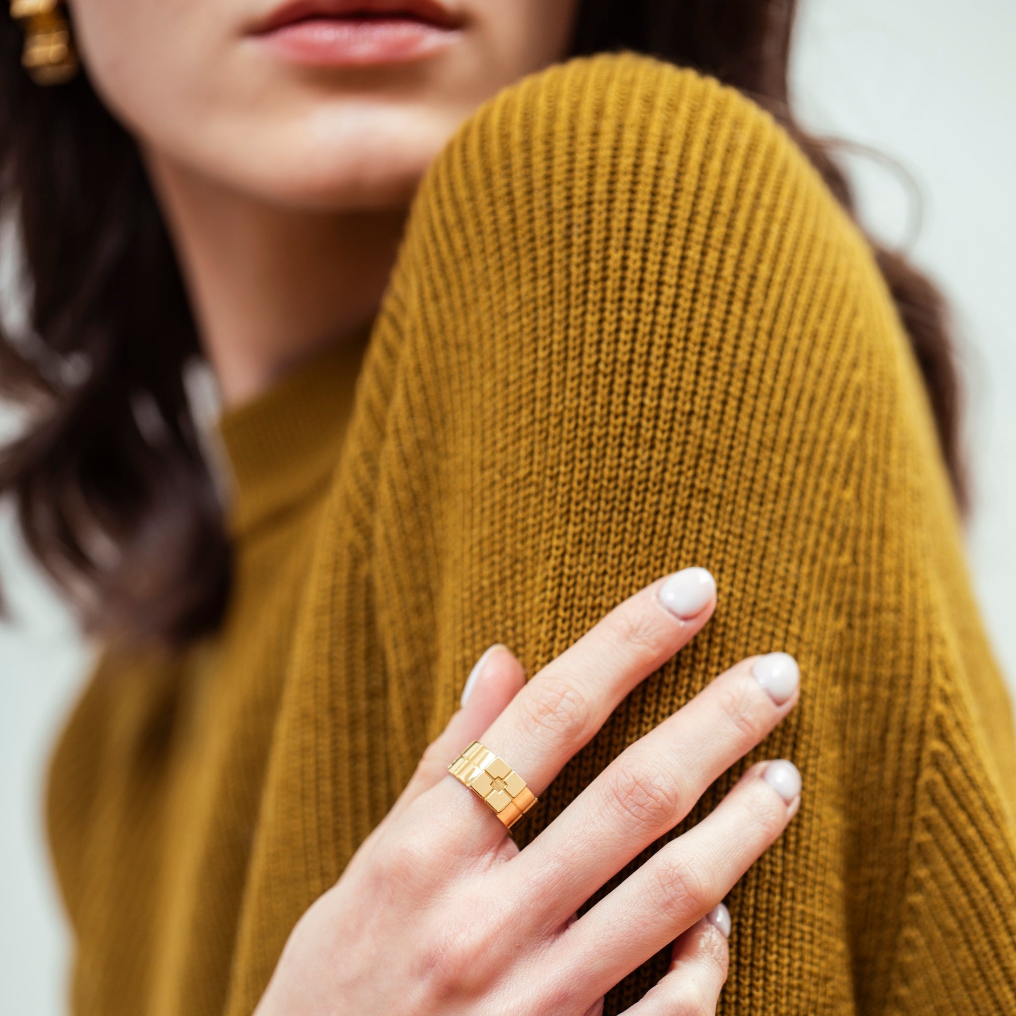 Bague MARCEL 2.0 - Plaqué Or