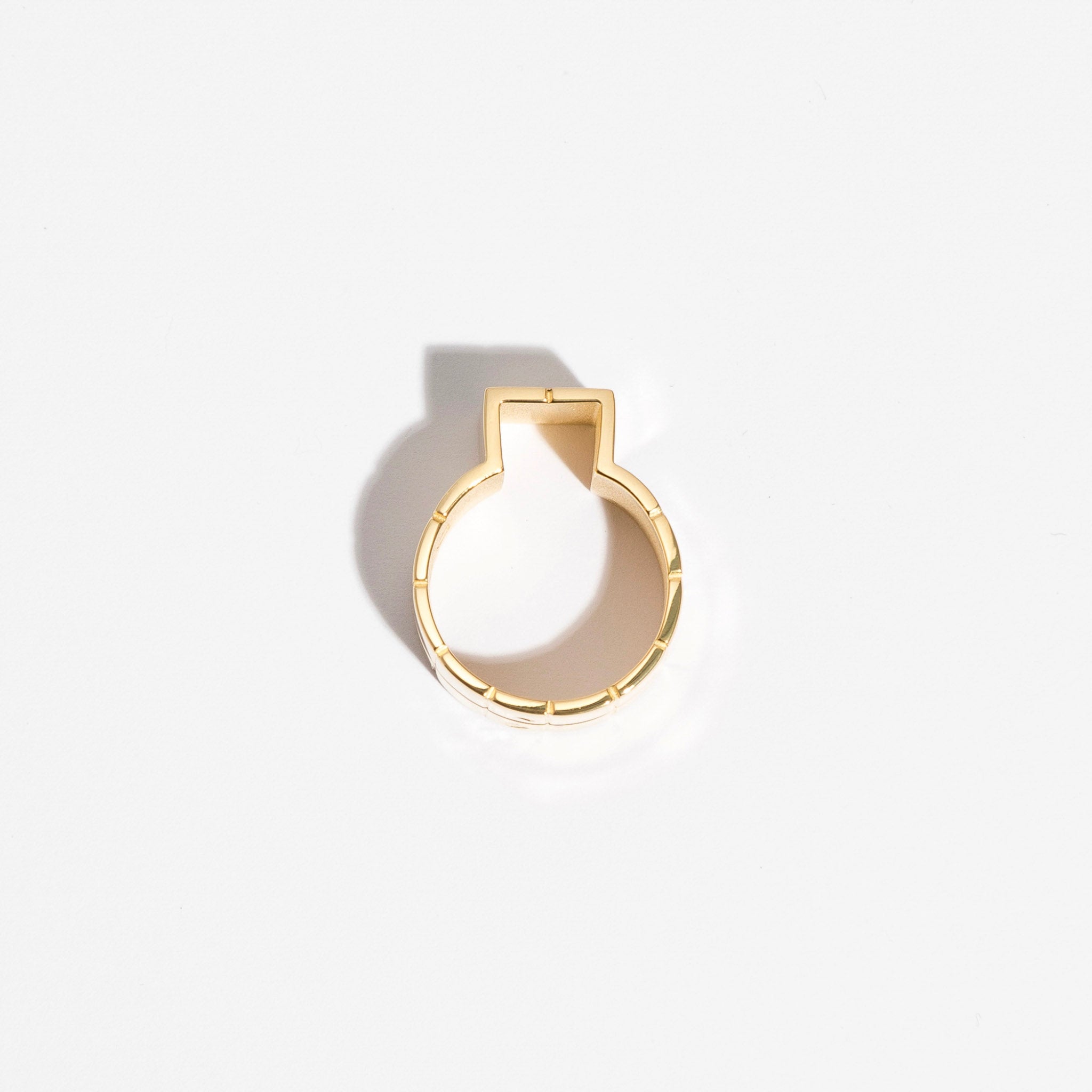 Bague MARCEL 2.0 - Plaqué Or