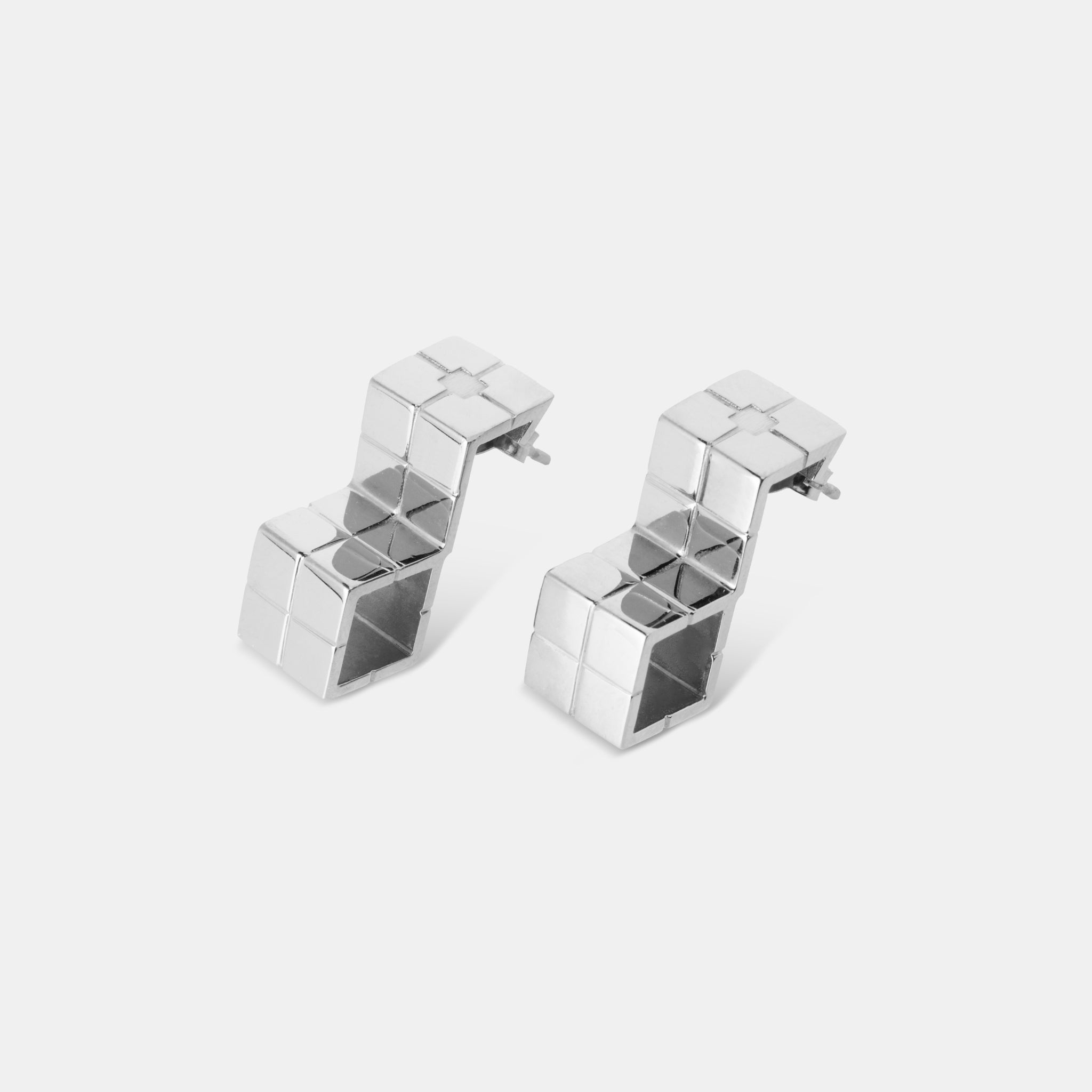 Boucles d'oreilles VASSILY 2.0 - Argent