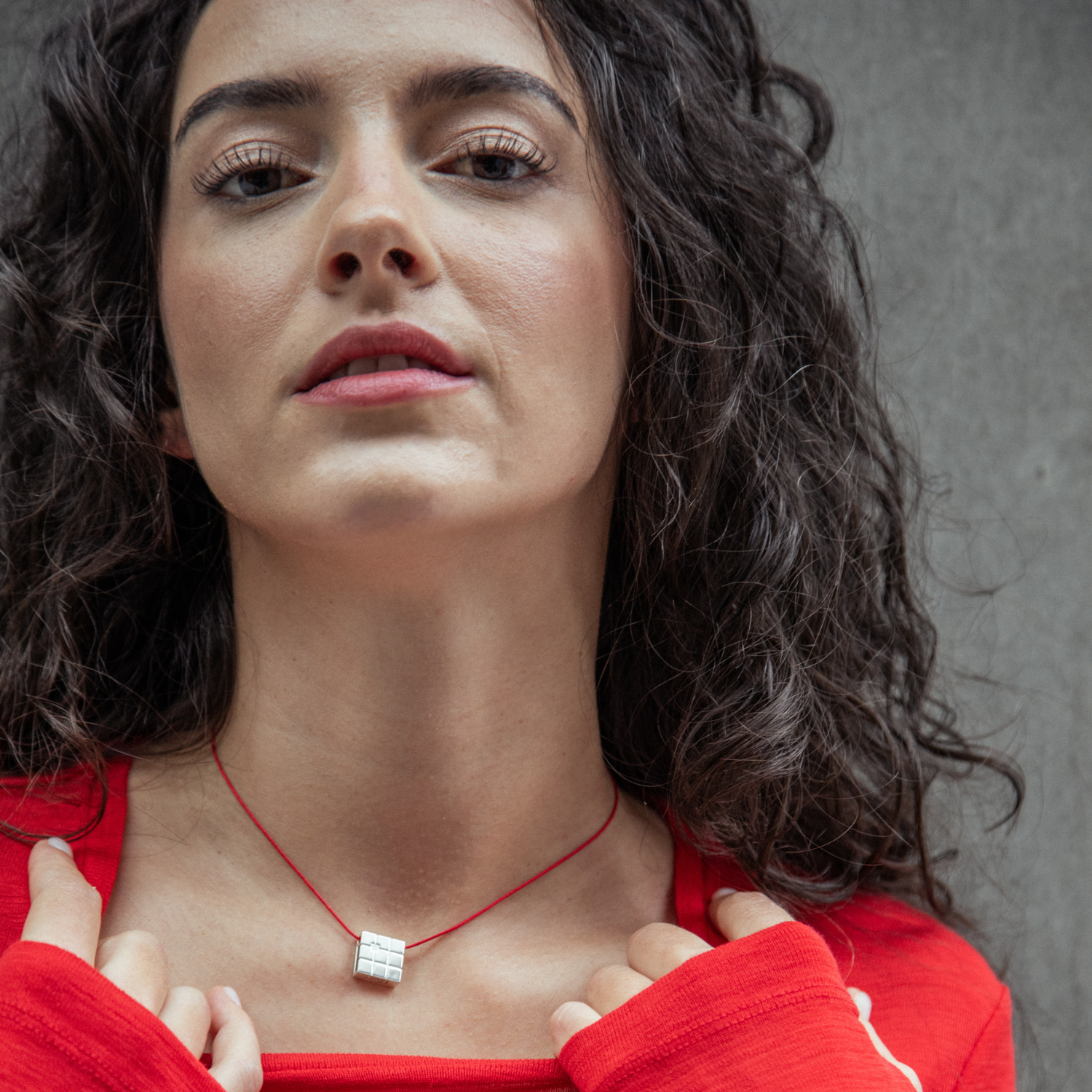 Collier LUCIA cordon 2.0 - Argent