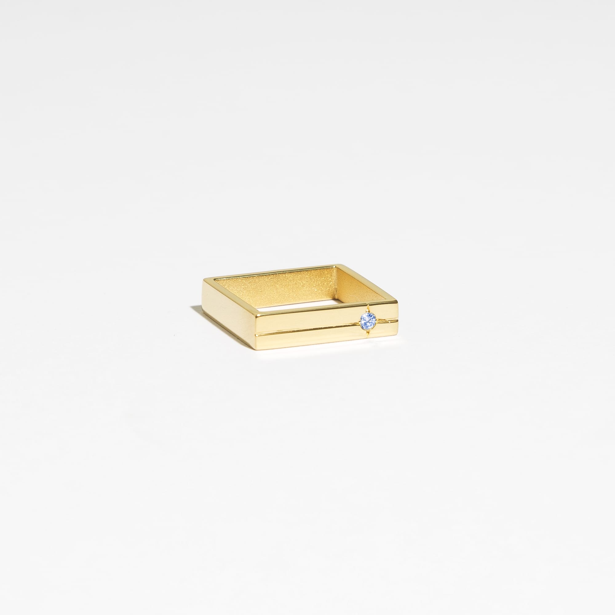 Bague Walter - Saphir Bleu