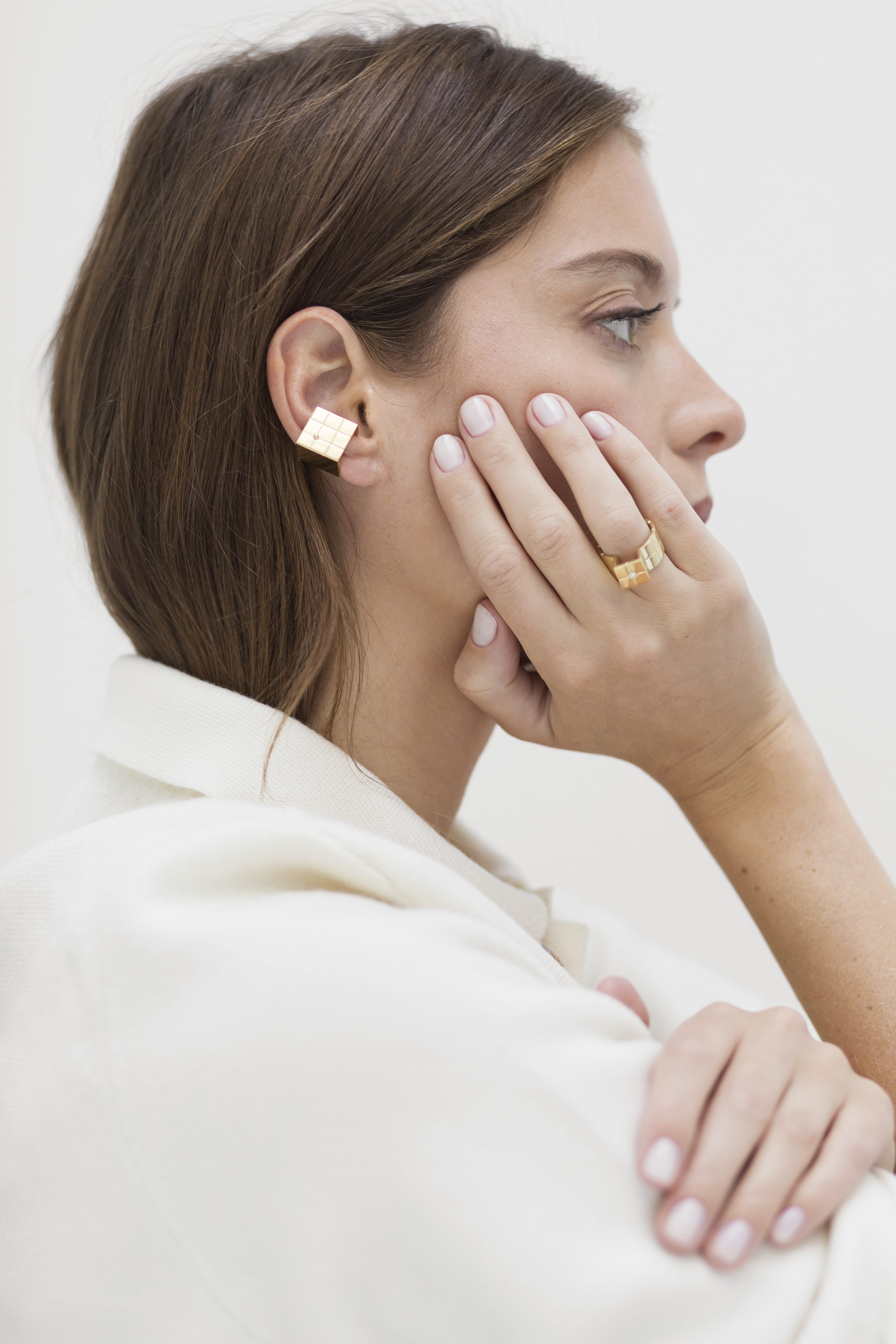 Ear Cuff Alma - Sans Pierre