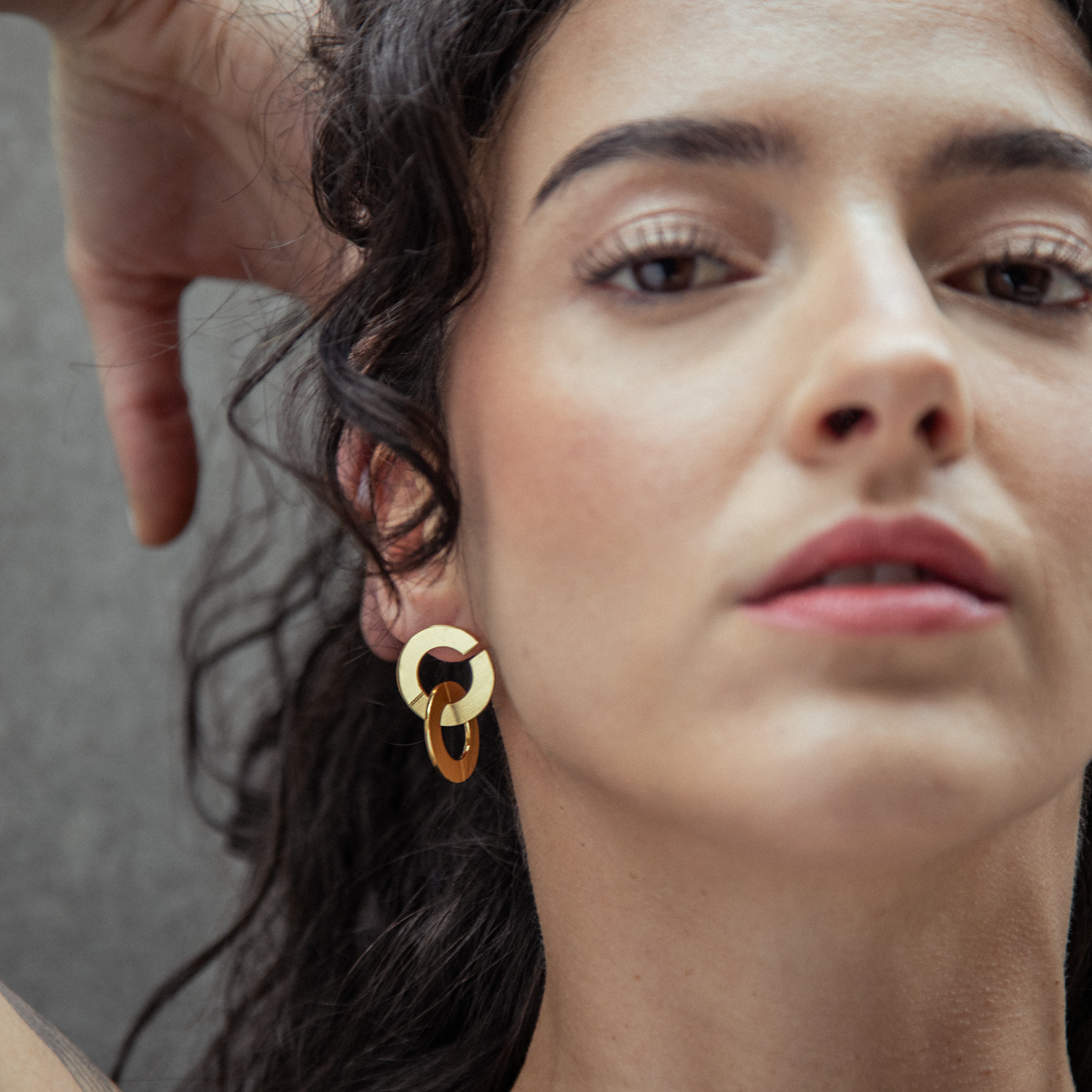 Grandes boucles d'oreilles H06