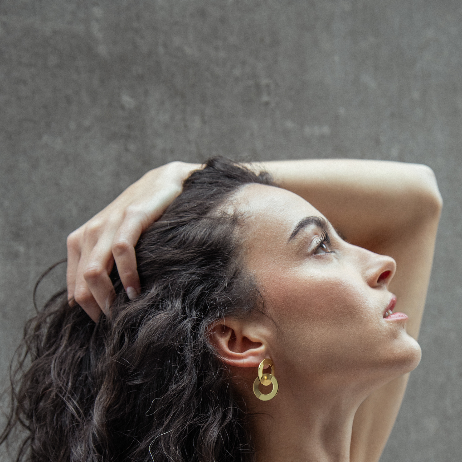 Grandes boucles d'oreilles H06